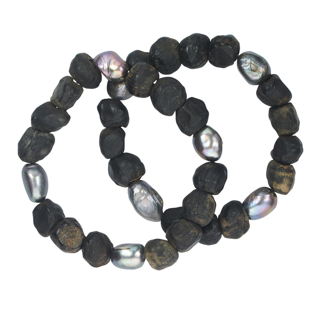 Banana Seed and oblong Pearl