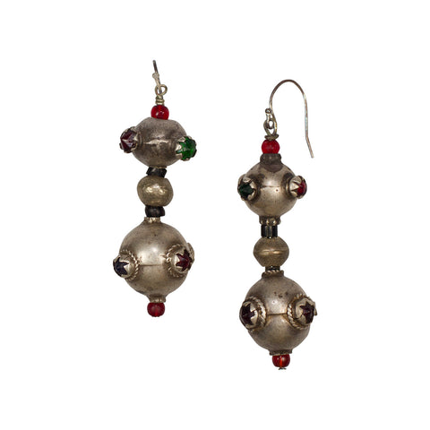 Silver and Glass Bead Orbs