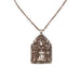 Goddess Devi Amulet on Sterling Silver Chain